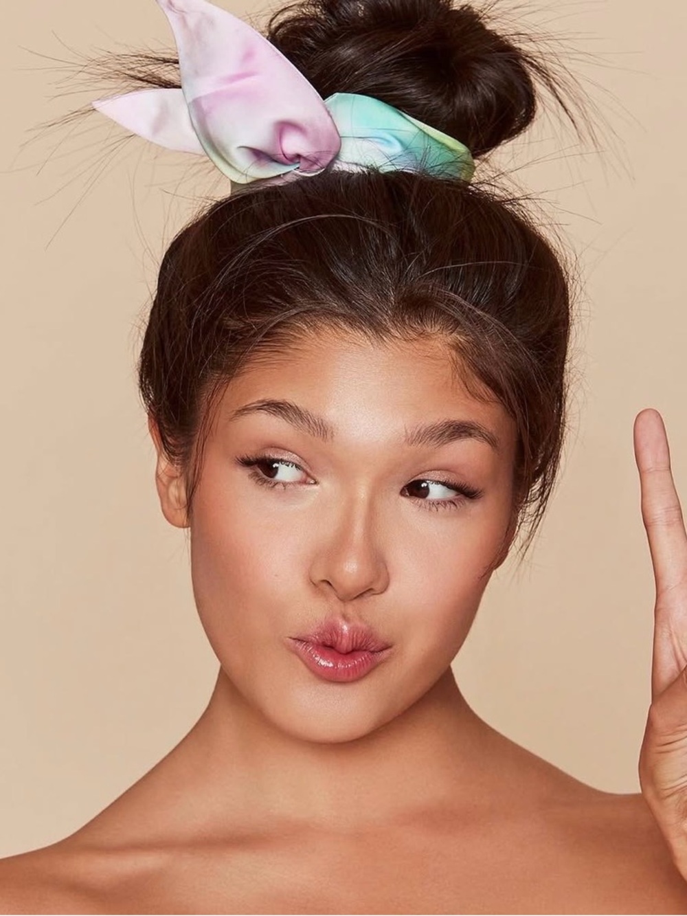 Pastel Tie-Dye Headband/HeadScarves (2)